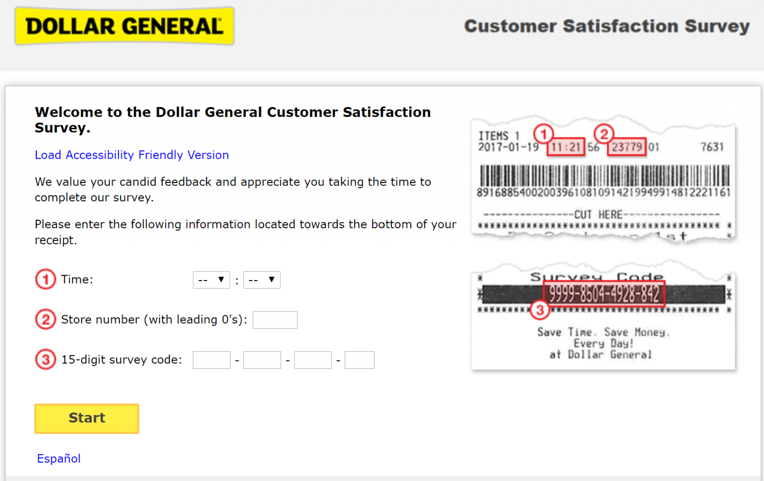 Take DGCustomerfirst Dollar General Survey To Win 00 At Dgcustomerfirst